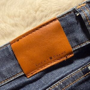Lucky Brand Denim Jeans with Tan Accent